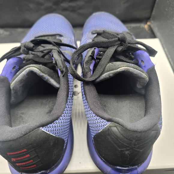 Nike Black and Purple Sneakers‎